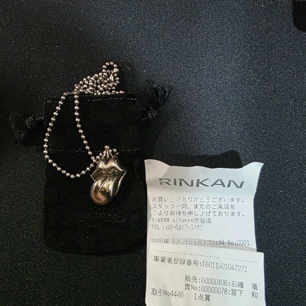 크롬하츠 롤링스톤즈 팬던트