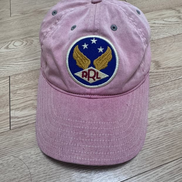 RRL 더블알엘 윙로고 볼캡 핑크