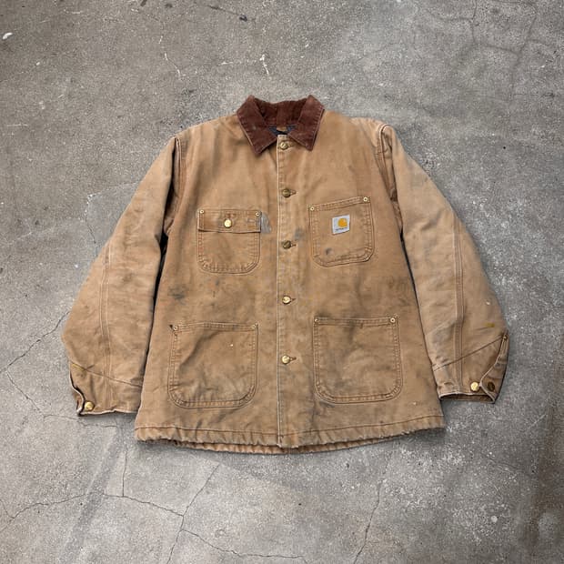 00‘s 칼하트 초어 코트 자켓 BRN