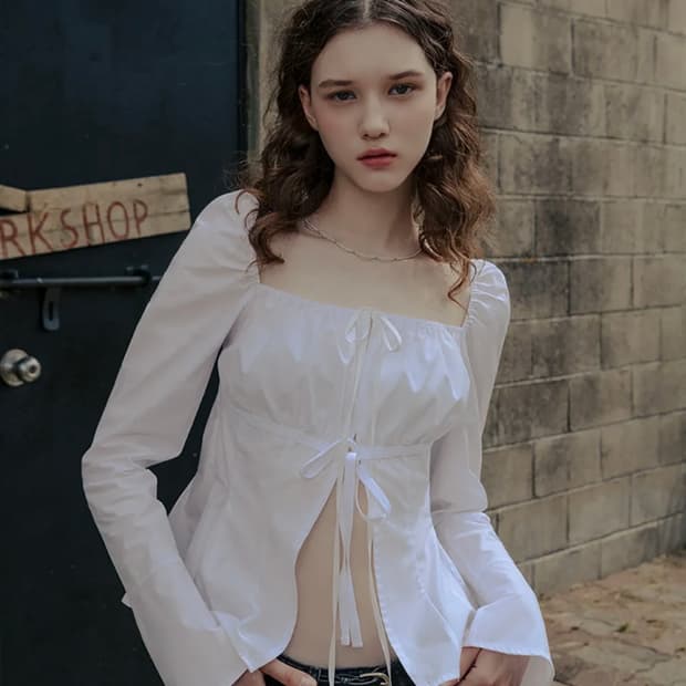 [새상품] 무신사 하드코어 해피니스 블리우스