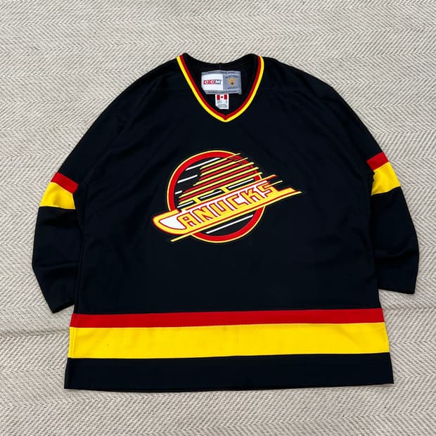 ccm 벤쿠버 캐넉스 하키져지 r3251