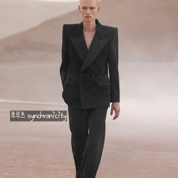 생로랑 스모킹 블레이저 50