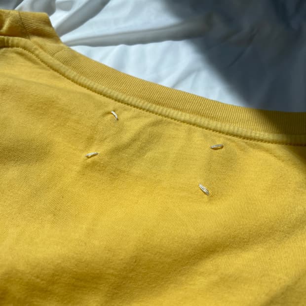 Martin Margiela button fly t shirts