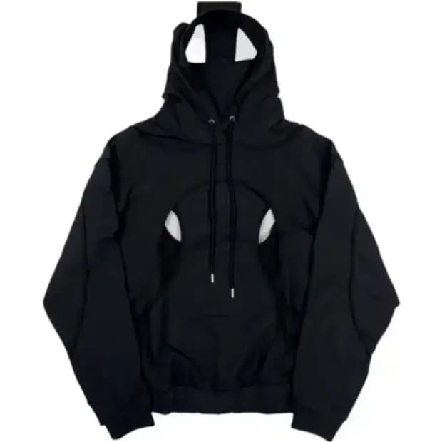 (M) Surgery 써저리 curve layerd hoodie