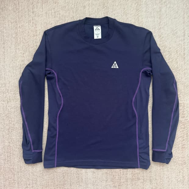 Nike ACG 남성 긴팔 티셔츠 네이비 M