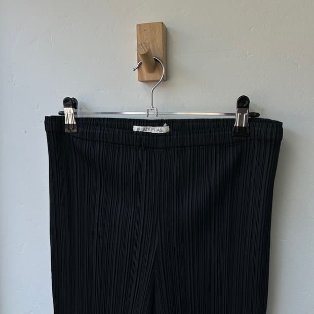 16637 - 플리츠 플리즈 플리츠 팬츠