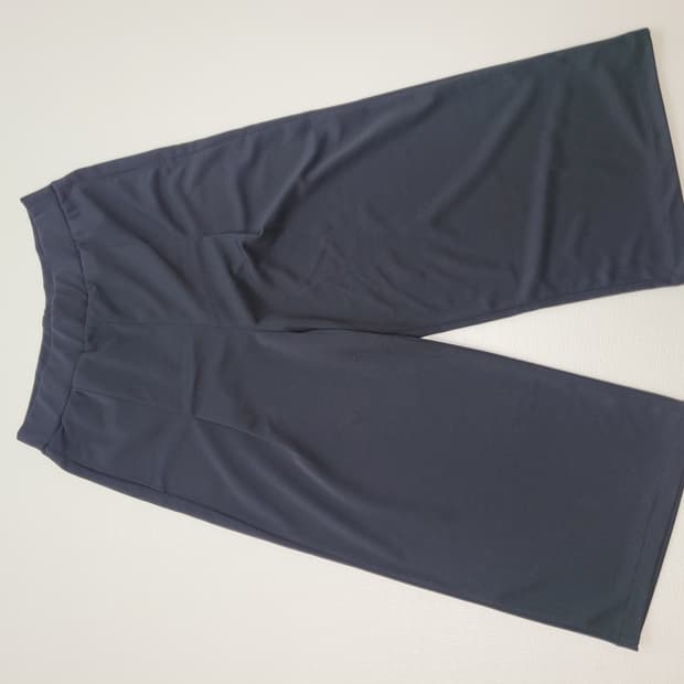 팬콧 Pancoat 여자 와이드 팬츠 30 블랙