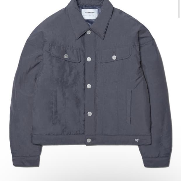Nomanual PADDED NYLON TRUCKER JACKET M