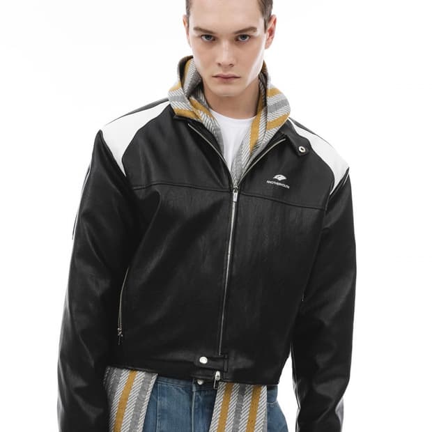 [1] 어나더유스 레더 바이커 봄버