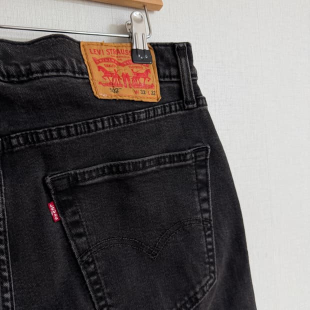 리바이스 블랙데님