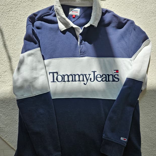 타미진스 럭비 긴팔 카라 티셔츠