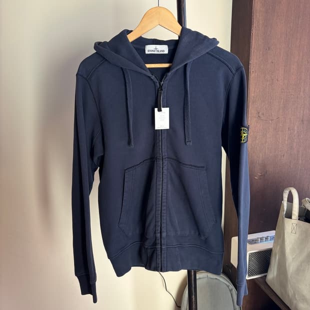 15338 - 스톤아일랜드 와펜 후드 집업