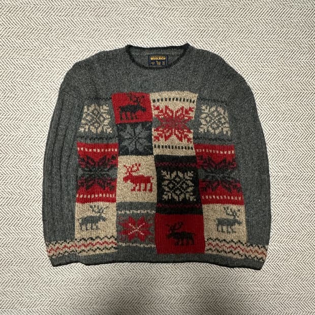 WOOLRICH vintage knit sweater