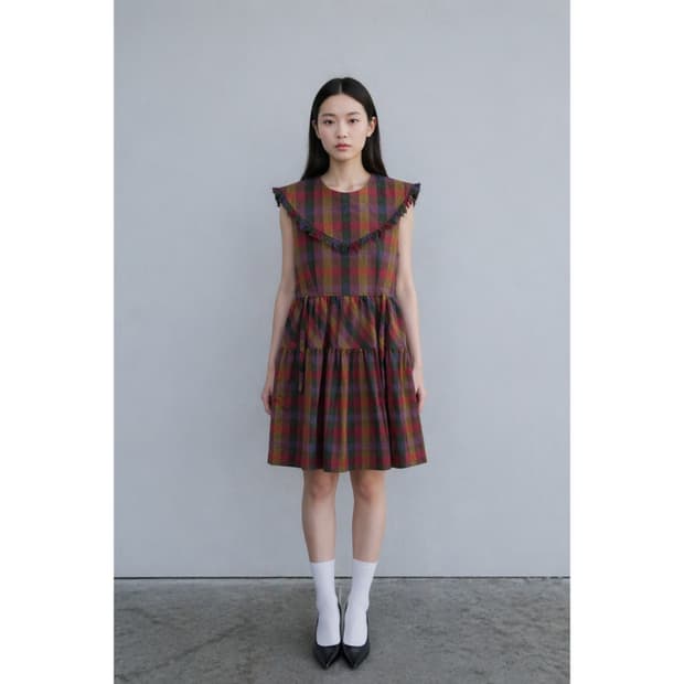 소녀의 옷장 민소매 원피스