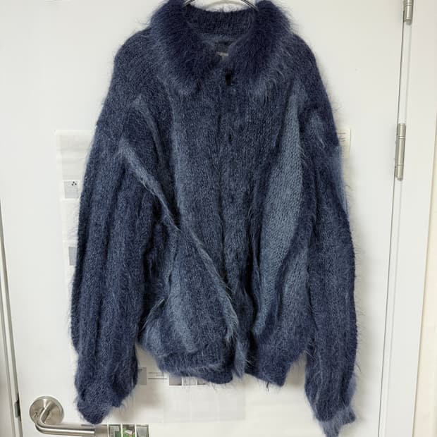 쿠어 모헤어 가디건