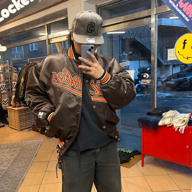 90‘s 볼티모어 오리올스 스타디움자켓