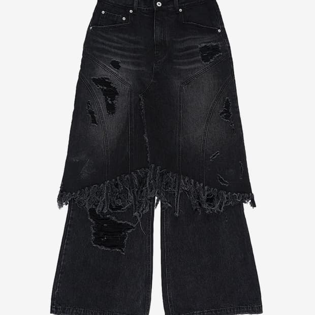 선데이오프클럽 스커트팬츠