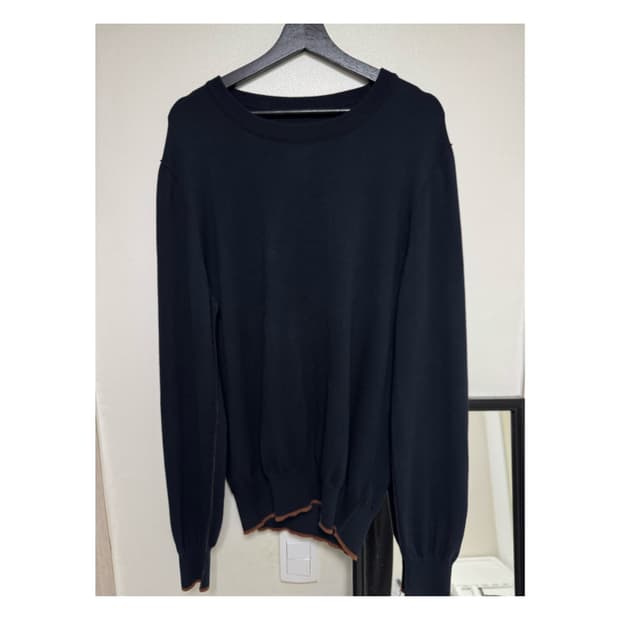 마르지엘라 엘보우패치 니트