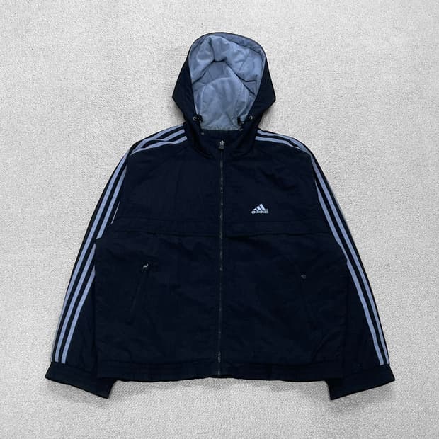 아디다스 올드스쿨 사이드라인 후드 점퍼