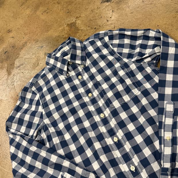 [정품/S] 아베크롬비 체크 남방 셔츠 b16