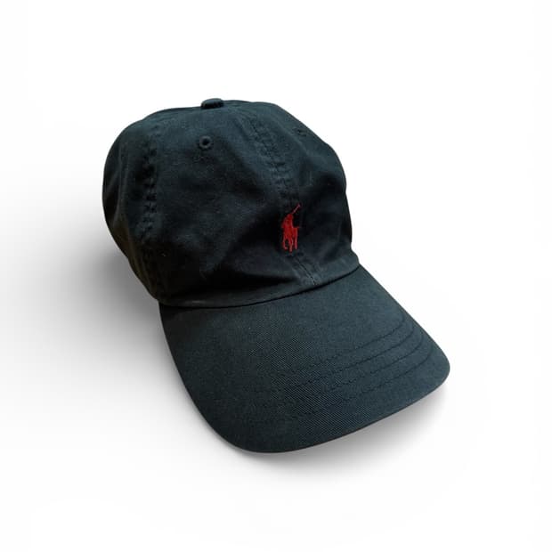 폴로 랄프로렌 코튼 BK 볼캡 