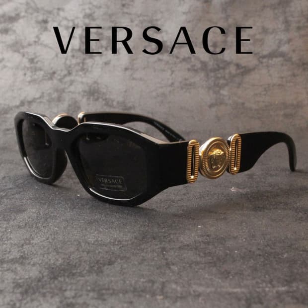 베르사체선글라스4361 아시안핏 블랙