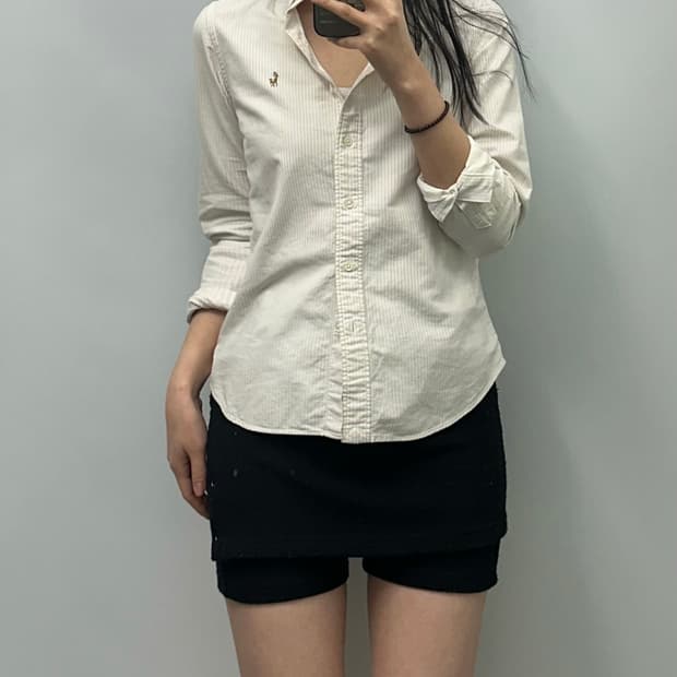 폴로 랄프로렌 스트라이프 옥스포드 셔프