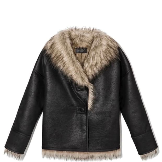 오픈YY 리버시블 퍼 자켓