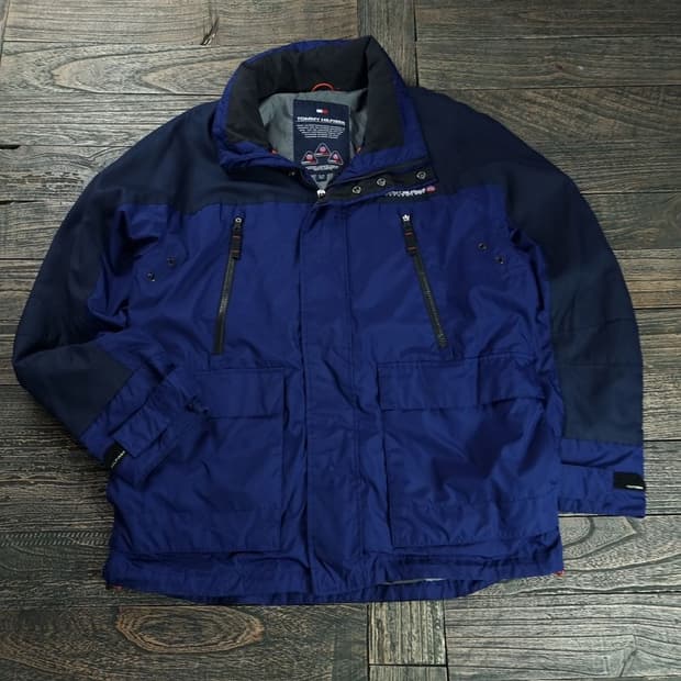 [타미힐피거] 00'S 빈티지 타미 스포츠 올드스쿨 바람막이 M18965