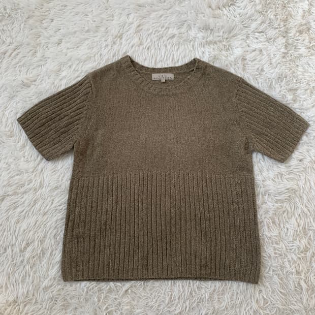 AKA EDDIE BAUER 반팔 니트 y2k y2k빈