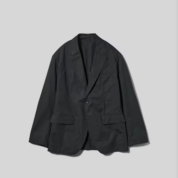 [3XL] GU 언더커버 테일러 자켓 블레이저 블랙