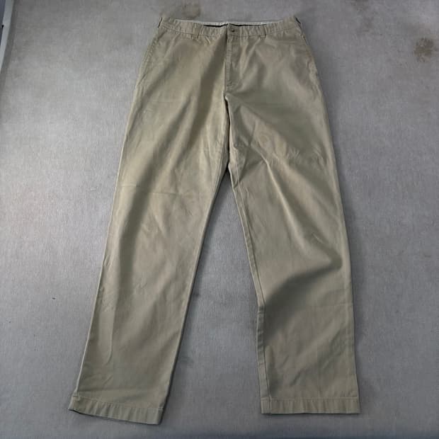 36 폴로랄프로렌 베이지 코튼 치노팬츠
