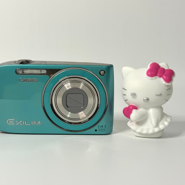 카시오 엑슬림 ex-z2300 민트 디카