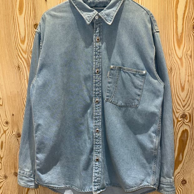 리바이스 실버탭 데님셔츠