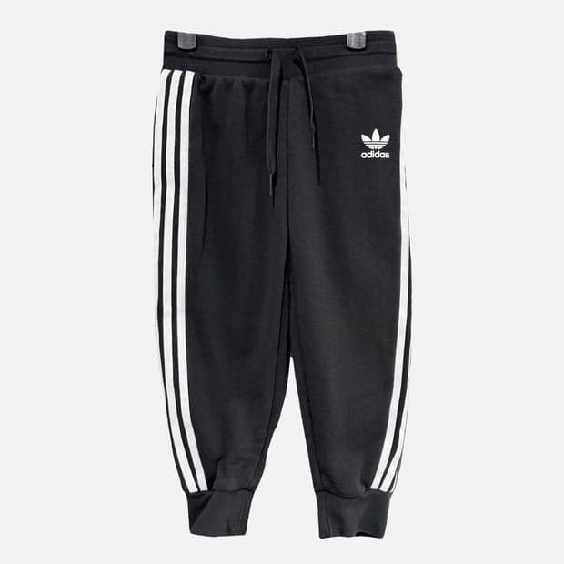 아디다스 블랙 키즈 바지 95 N7964