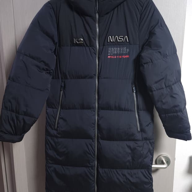 K2 구스다운 롱패딩, S