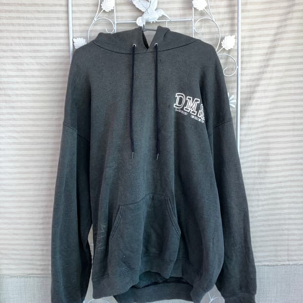 빈티지 차콜 DMS 후드티 y2k 스트릿 갸루 펑키 일본빈티지531 