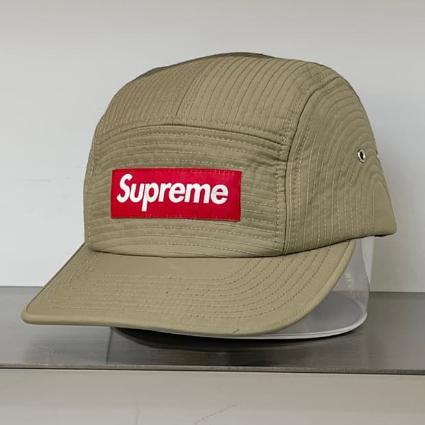 슈프림 15aw컨투어 스티치 캠프캡