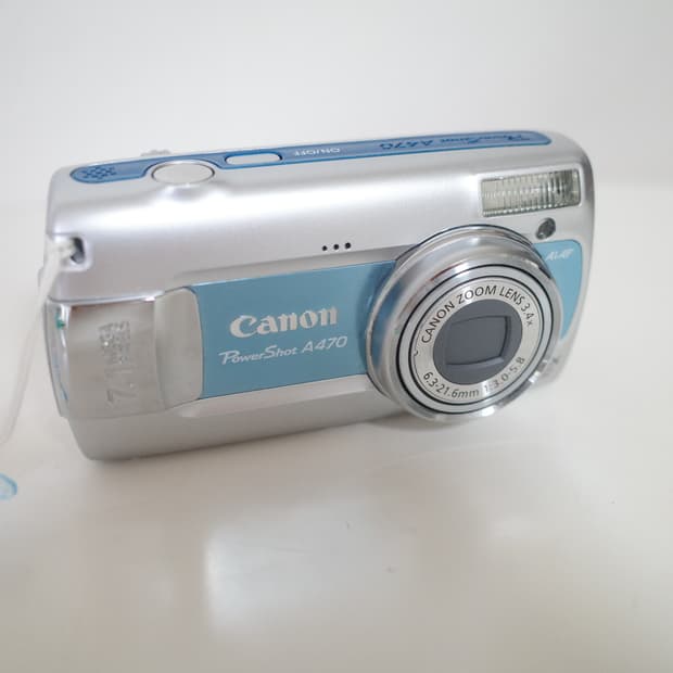 캐논 파워샷 A470 블루 Canon PowerShot A470 디카
