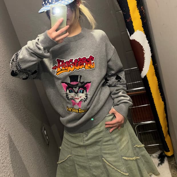 히스테릭글래머 니트