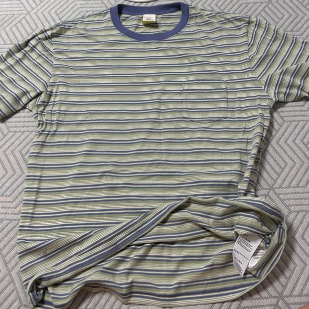 3)카키스 Border S/S Tee - Moss