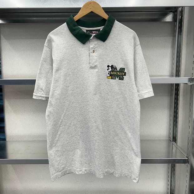 (M)90's DISNEY PK 반팔-Y346