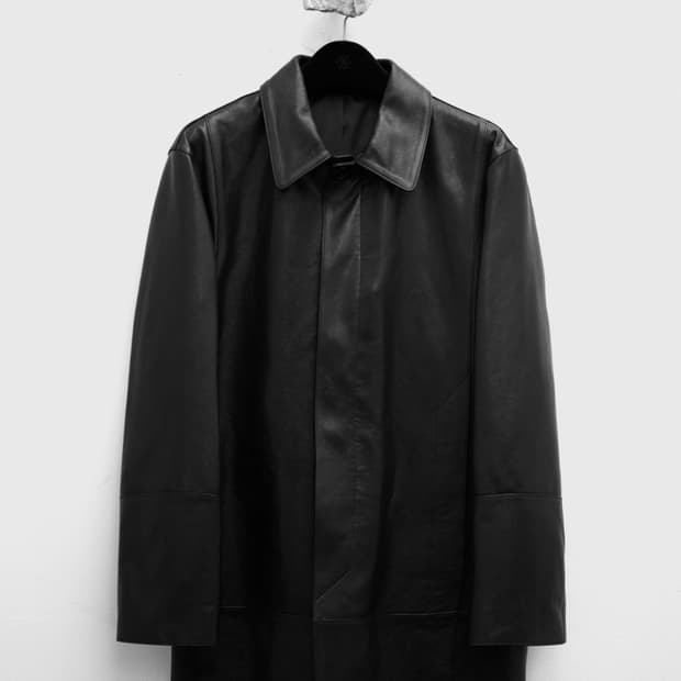 Youth Leather Car Coat