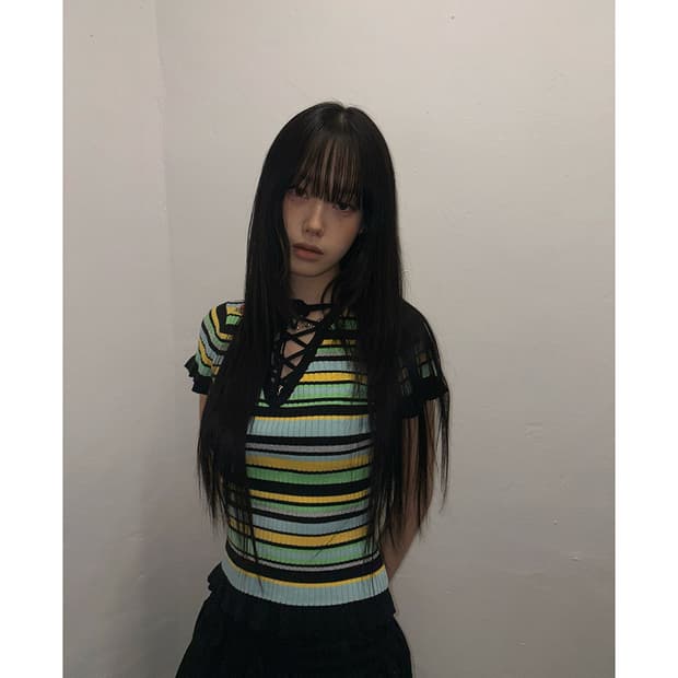 HYSTERIC GLAMOUR Heart Logo Pullover