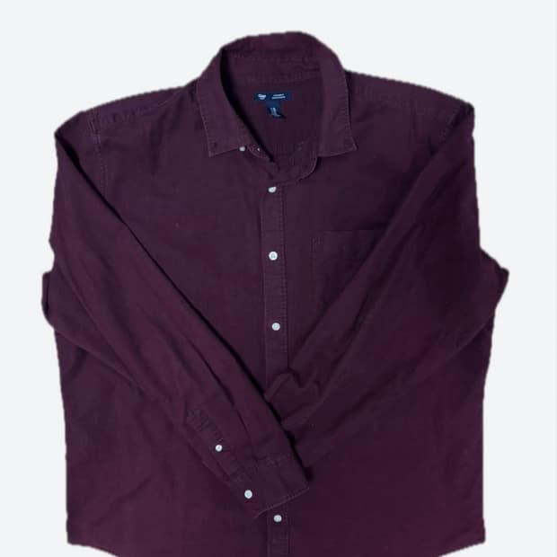Gap 버건디 셔츠 XL