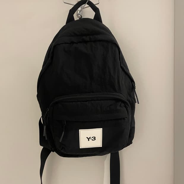Y-3 테크라이트 백팩 블랙