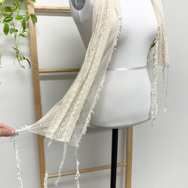 JPN/ 레이스스카프 모리걸스카프 모리룩스카프 모리룩스카프