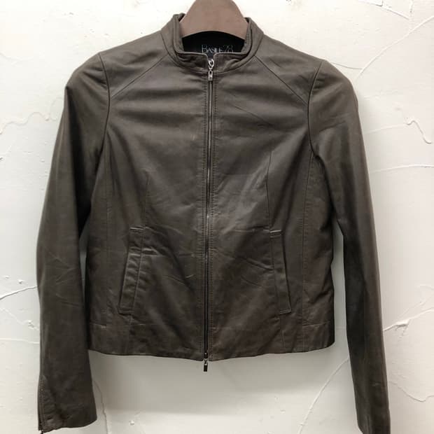 basile28 소가죽 자켓