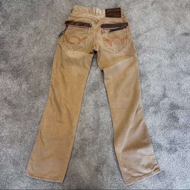 에드윈 블루트립503 베이지 웨스턴 팬츠(28)
