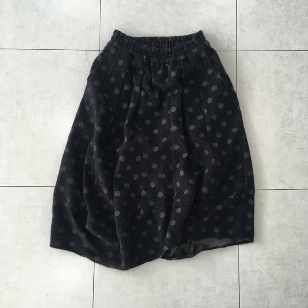 gomme dot skirt 